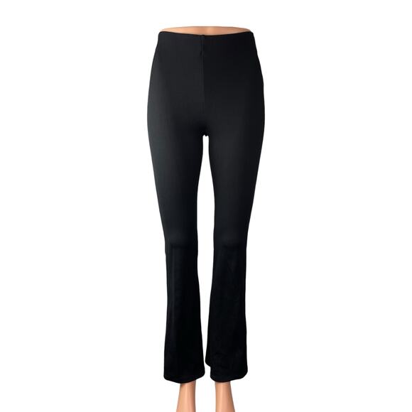Aritzia Pants - Aritzia Wilfred Women's Black Mid Rise Bootcut Flare Trousers Leggings Pants XS